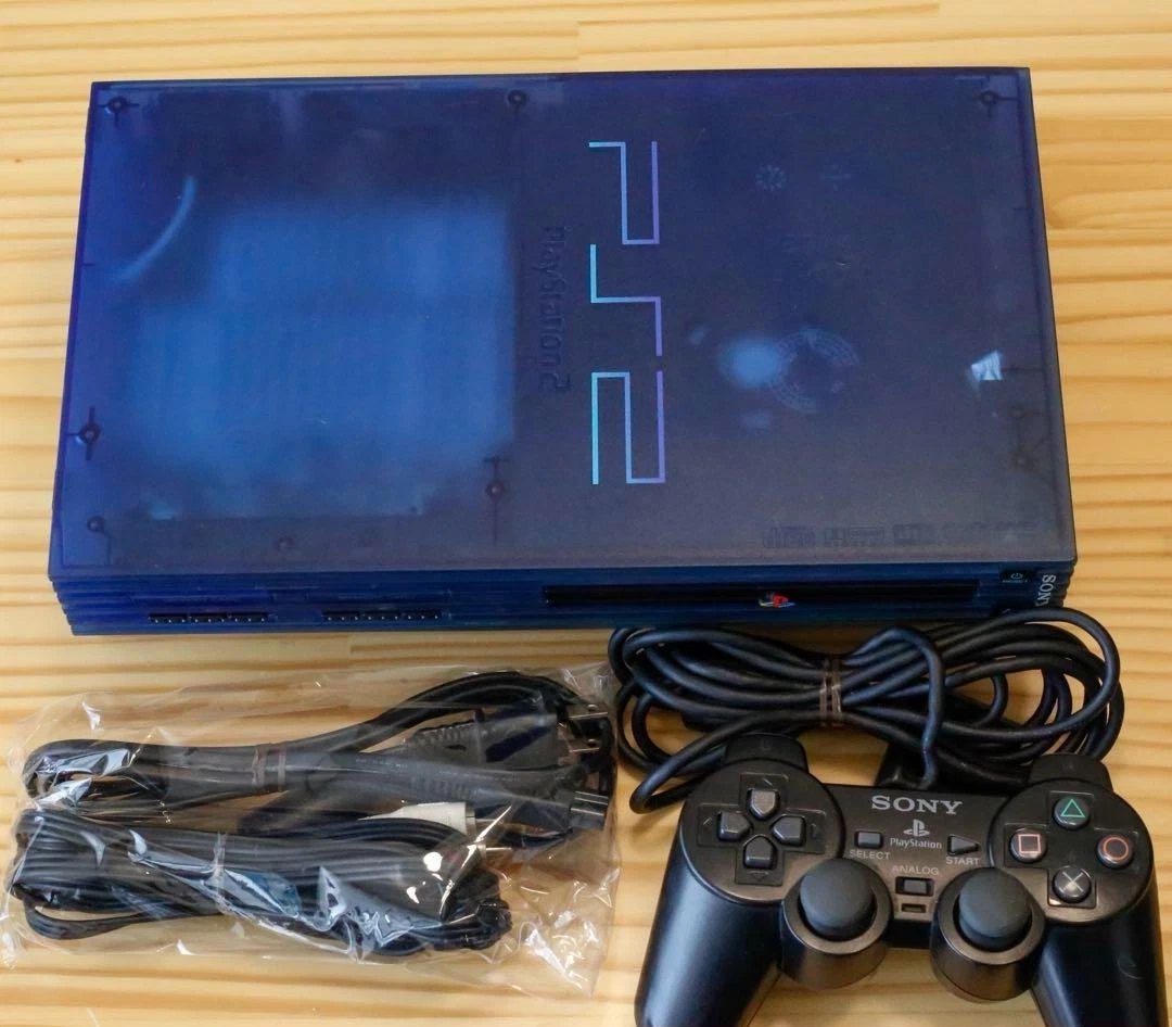 Sony PlayStation 2 Blue Home Consoles for sale | eBay