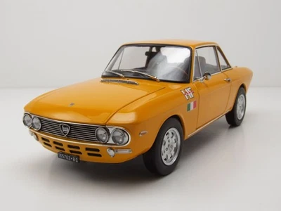 Lancia Fulvia 1600 HF Lusso 1971 orange Modellauto 1:18 Norev - Bild 1 von 4