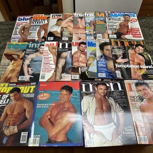 20 Lot Men’s gay magazines Jacks Stars Classifieds Freshman, Torso Nudes, Adult - Picture 1 of 21