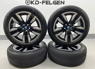 Original BMW iX3 G08 19 Zoll Winterräder Aerodynamik 842 Winterreifen Alufelgen - Bild 1 von 4