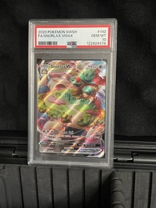Snorlax VMAX 142/202 Full Art Swsh01: Sword & Shield Holo PSA 10 - Bild 1 von 2