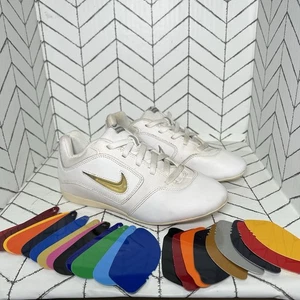 Nike Cheerleading Sideline Insert weiß Schuhe Größe 2Y enthält verschiedene Farben - Bild 1 von 9