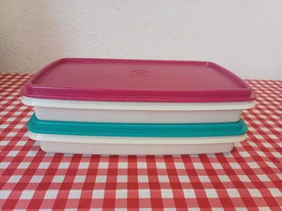 2 x Tupperware *  Vesperle * Vesperbox  650 ml mit Deckel - Bild 1 von 4