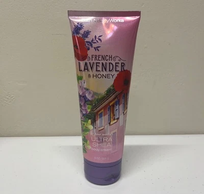 Bath & Body Works French Lavender & Honey Ultra Shea Body Cream 8oz NEW - Image 1 of 3