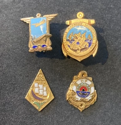 4  réductions  :  amphibie Indo,  Port Saïgon,  P-A Arromanches, Intendance - Photo 1/2