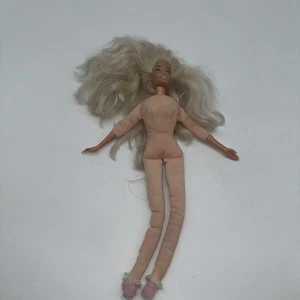 Vintage Mattel 1993 Bedtime Barbie - Weichkörper - Hausschuhe Schaden - Bild 1 von 6