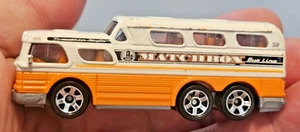 Matchbox 2017 GM Scenic Cruiser Matchbox Bus Lines loose diecast saw the area - Picture 1 of 5