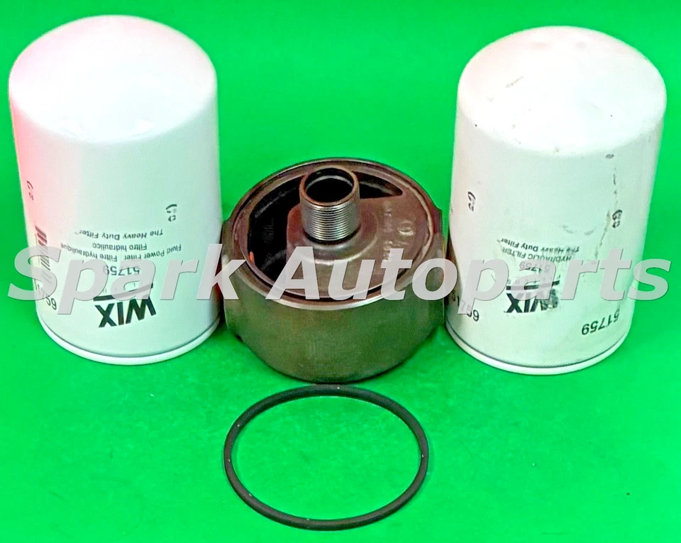 Lot of 2 Hydraulic Filter WIX 51759 with 1 Hydraulic Corp For FREIGHTLINER MT45 - Image 1 of 4