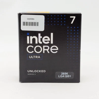 Intel Core Ultra 7 265K 3.9GHz 20-C CPU Processor DDR5 LGA1851 | BX80768265K - Image 1 of 4