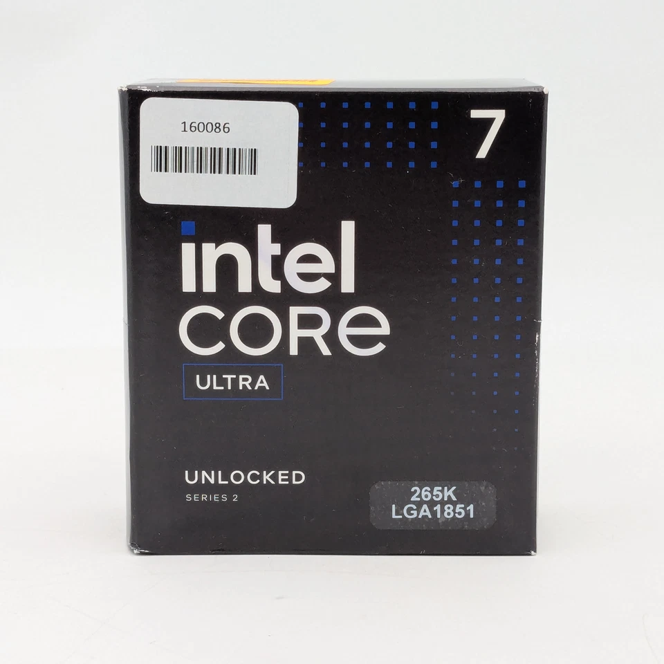 Intel Core Ultra 7 265K 3.9GHz 20-C CPU Processor DDR5 LGA1851 | BX80768265K - Image 1 of 4