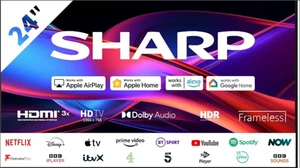 Sharp 1T-C24GD2225K HD Ready Smart Roku TV 24” Black-NEW-TRACKED DELIVERY✅ - Picture 1 of 3