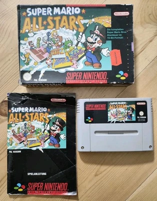 Super Mario Allstars in OVP - SNES - Super Nintendo ⚡️ - Bild 1 von 4