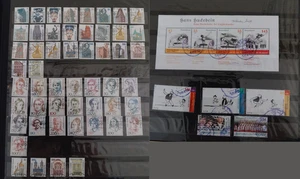 Bund gestempelt - Reste im Album, viele Blocks - Bild 1 von 11