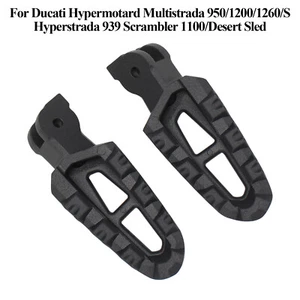 Fußrasten Pedale Footpeg Pedels Für Ducati Multistrada 950 1200/1260 Hypermotard - Picture 1 of 9