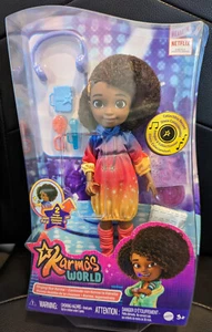 Mattel KARMA'S WORLD (Netflix) Singing Star Karma Puppe Figur Spielzeug - Neu in OVP - Bild 1 von 2
