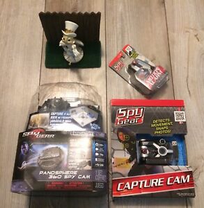 Lot of 3 - Spy Gear Toys 360 Spy Camera, Motion Alarm, Capture Cam NEW in BOX