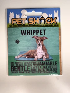 PET SHACK - "WHIPPET" - VINYL STICKER - DOG/PUPPY – SAME DAY UK POSTAGE - Picture 1 of 2