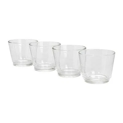 GALEJ Tealight holder, glass, 4-pack, *NEW* - Image 1 of 4