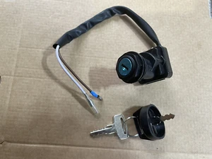 NEW atv quad bike 2 Wire Ignition Barrel Switch Key fits Kawasaki KLF 300C Bayou - Picture 1 of 2