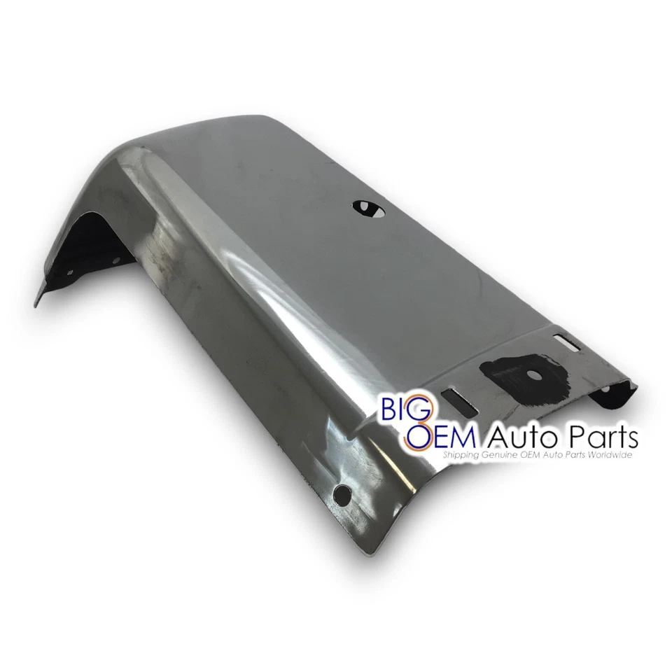 Parachoques trasero cromado para conductor GMC Sierra Chevrolet Silverado mitad 15284305 OEM Foto 1 de 4