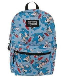 Sonic the Hedgehog - All over Print Backpack NWT. - Picture 1 of 4