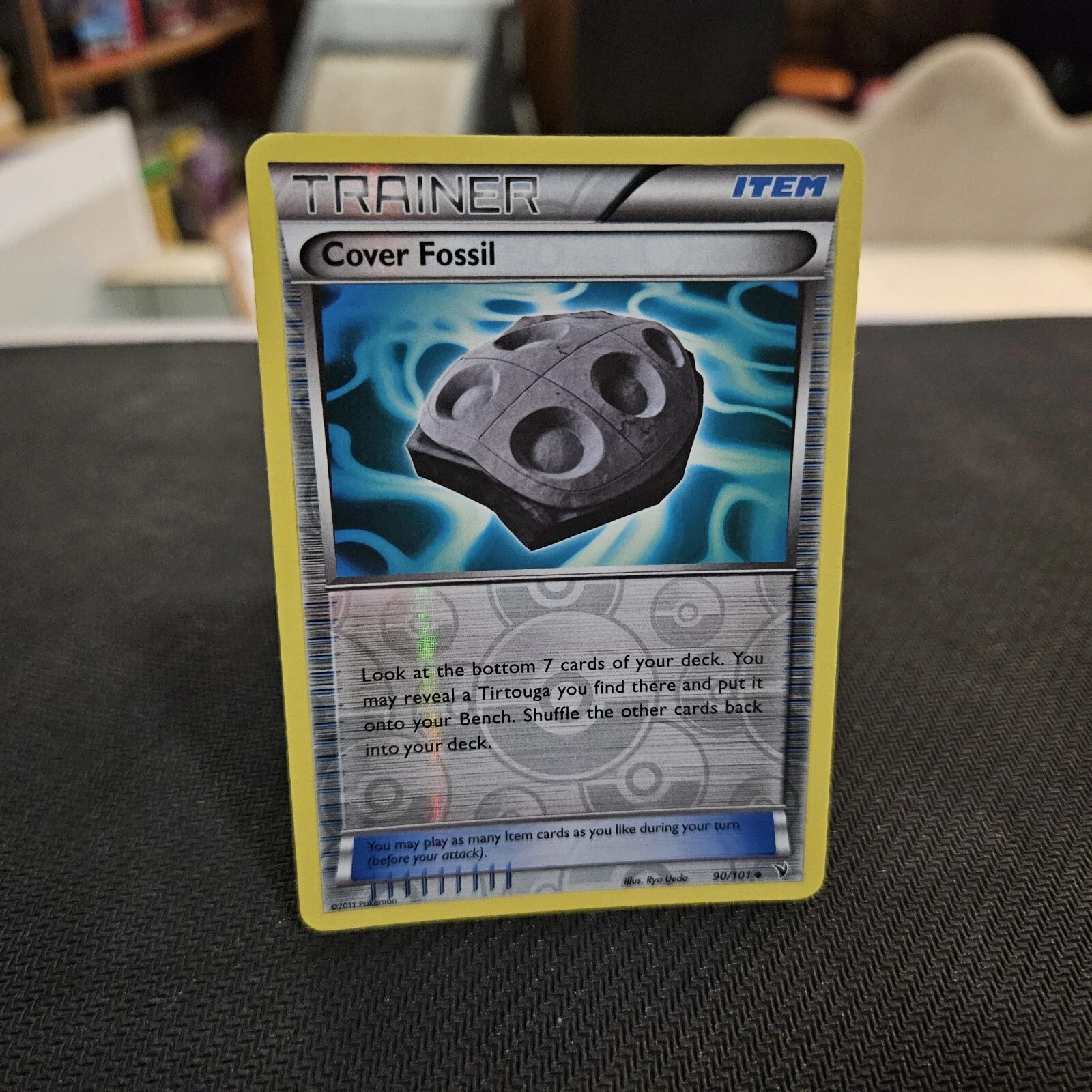 Cover Fossil Noble Victories Pokemon TCG Reverse Holo Trainer Card #90/101