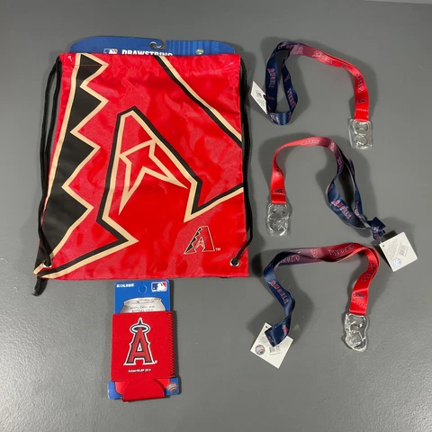 Arizona Diamondbacks Keychain, Bag, Bottle Sleeve MLB Ultimate Fan Gift Lot Cover