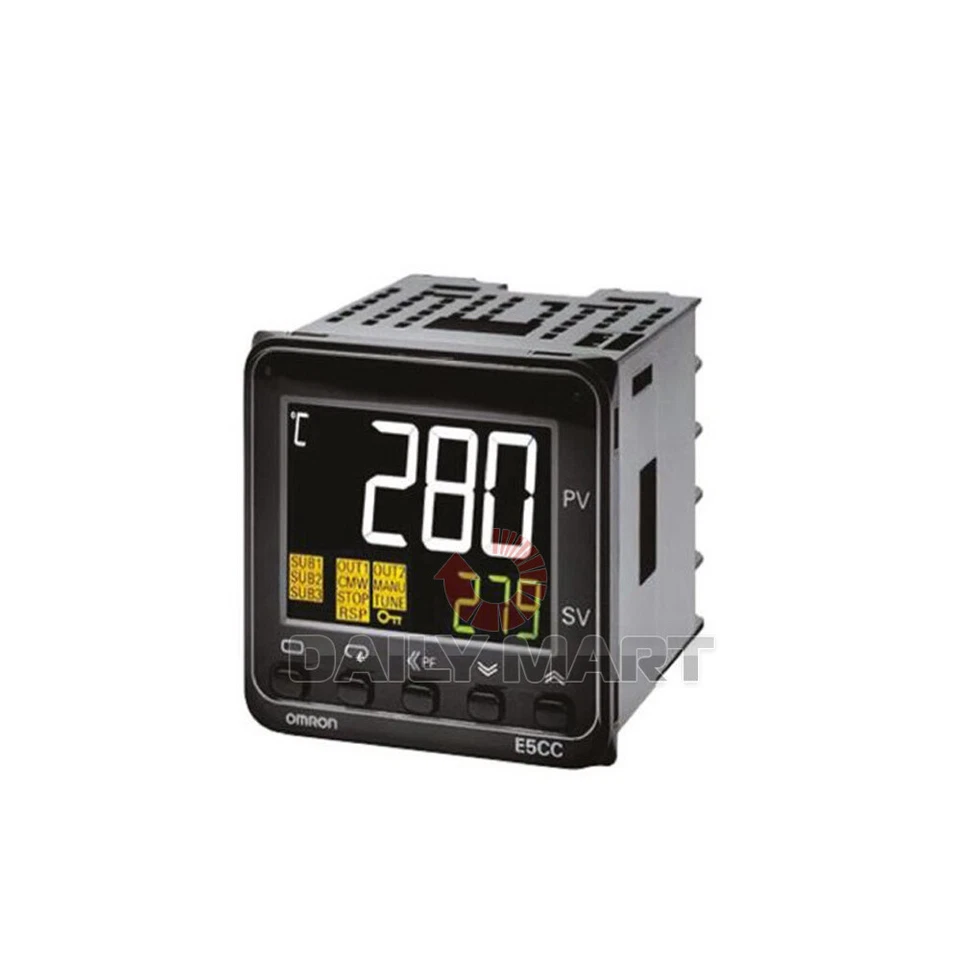 Controlador de temperatura Omron E5CC-CX2ASM-800 100-240VAC nuevo en caja Foto 1 de 1