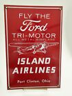 Fly+the+Ford+Tri-Motor+Metal+Airplane+Sign