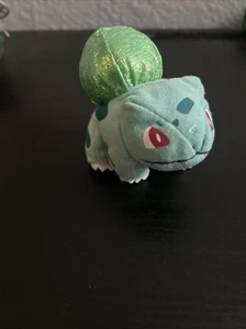 1999 Applause Pokemon Bulbasaur 3" Mini Plush From Battle Playset Stuffed Animal - Picture 1 of 2