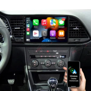 Radio Coche Para Seat Leon 5F1 5F5 2012-2020 Android 13.0 GPS Navi CarPlay WIFI RDS - Imagen 1 de 22