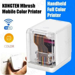 Mbrush Handheld Printer Portable Mini Inkjet Mobile Color Printer with Ink inbox