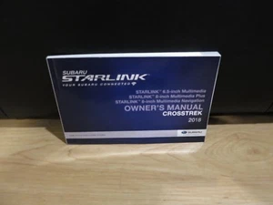 2018 Subaru CROSSTREK STARLINK NAVIGATION SYSTEM MULTIMEDIA OWNERS MANUAL - Picture 1 of 1