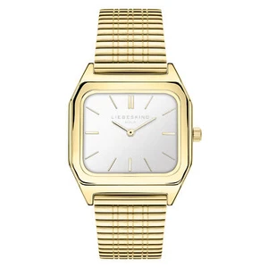 Liebeskind Berlin Women's Mesh Band Stainless Steel Wristwatch, IP Gold LT-0351-MQ NEW - Picture 1 of 6