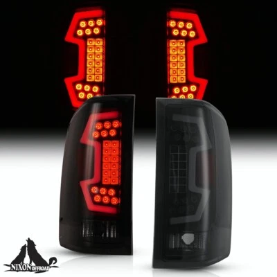 For 2007-2013 Chevy Silverado 1500 2500 3500 LED Tail Lights Sequential Smoke — 第 1/4 张图片