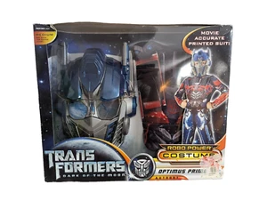 Máscara y mono Transformers Dark Of The Moon Robo Power Optimus Prime talla mediana - Imagen 1 de 7