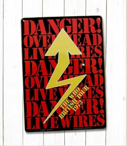 The Irish Tour 8" x 12" Rock Venue Metal Sign - Picture 1 of 1