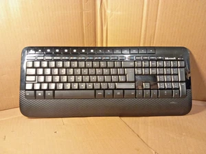 Microsoft Wireless 2000 Keyboard with USB Receiver Black :1477 - Picture 1 of 11