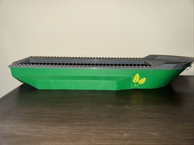 LEGO Farm Line Boat Hull Barge 51x12x6 Green - Set 4645 - Part 54101 62791 GUC