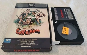 Caveman (BETAMAX 20th Century Fox,1982) Ringo Starr Dennis Quad Comedy 😆😆😆 - Picture 1 of 2
