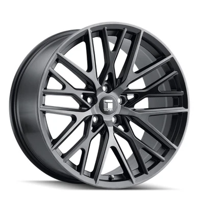 Touren TR91 22x9,5 negro mate con rueda de tinte oscuro 6x5,5 (18 mm) Foto 1 de 4