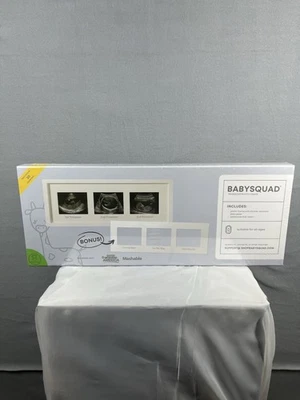 Marco de fotos de ecografía de progresión trimestral Babysquad, hito del embarazo Foto 1 de 2