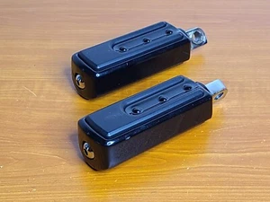 Genuine Harley Touring CVO Passenger Footpegs Ironside Black 50834-07 50351-03 - Bild 1 von 9