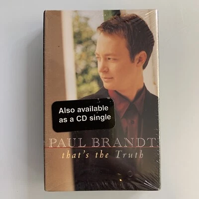 Paul Brandt Thats The Truth (Cassette) Single New Sealed - Image 1 of 2