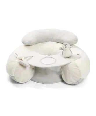 Mamas & Papas Wish upon a Cloud Cute Sit & Play Inflatable Baby Soft Floor Seat - Image 1 of 4