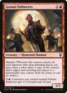 GENASI ENFORCERS x4 mtg NM-M Commander Legends Baldurs Gate 4 Common - Picture 1 of 1