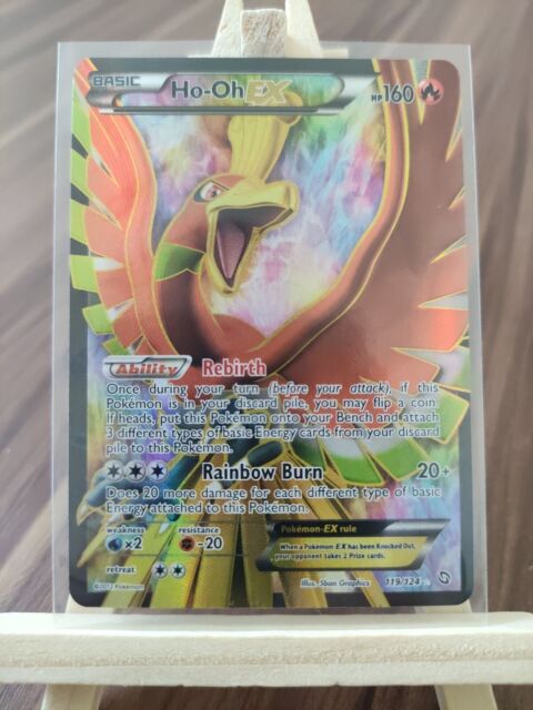 Mavin  Pokemon TCG Dragons Exalted 22/124 - Ho-Oh EX - Ultra Rare - LP