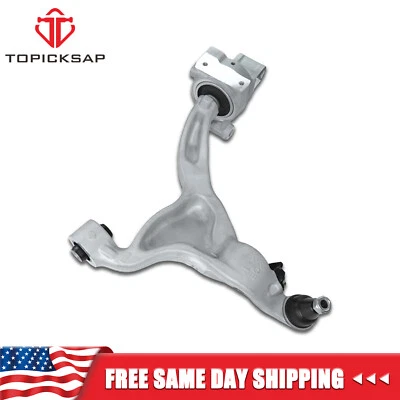 1Pc Front Lower Right Passenger Side Control Arm for 2014-2020 Infiniti Q50 Q60 - Image 1 of 4