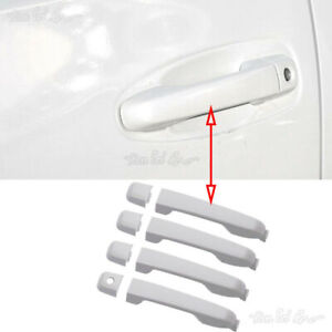 Pearl White Car Door External Handle replace Repair For Toyota Prado 2010-2021