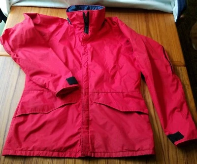 Men's Vintage Marmot Mountain Works Gore-Tex Red Parka Jacket Sz S Small no hood - Image 1 of 4
